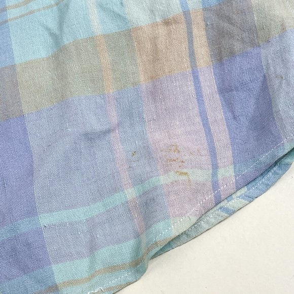 Mckenzie Tribe Long Sleeves Checkered Button Down Shirt In Multicolor Size XL - Picture 5 of 5